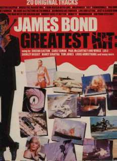 Various   James Bond Greatest Hits   UK LP   EMTV007 ex/m  
