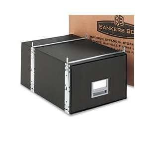  FEL00512 Bankers Box® FILE,DWR,15X11X24,BK,CTN6 Office 