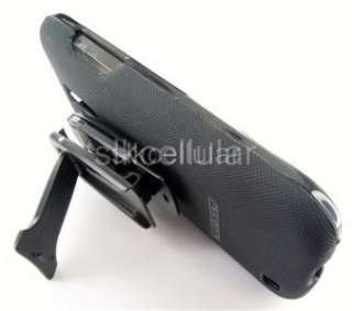 OEM T Mobile Body Glove Black Hard Shell Case+Clip Samsung Galaxy S 2 