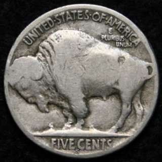 1923 S Indian Head 5 CentsBuffalo Nickel  