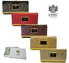 Ladies LYDC Designers Glitter Crown Double Sided Purse Women Wallet 