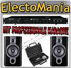 Kit Professionale per Karaoke Completo   Monacor + Wha