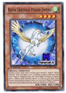 YUGIOH • RYMP IT046 Bestia Cristallo Pegaso Zaffiro • ITA  