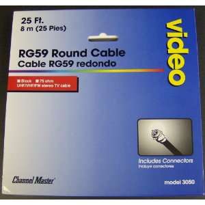  Channel Master Model 3050 RG59 Coaxial Cable with F 