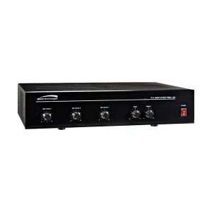   120 Watt Commercial 70V Amplifier With 3 Channel Musical Instruments