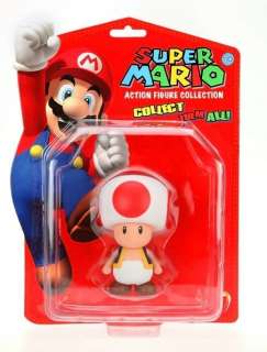 Magnifique figurine TOAD tirée du jeu vidéo Super Mario Bros.