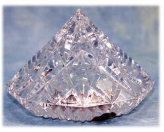 Waterford Crystal Diamond Facet Clock  
