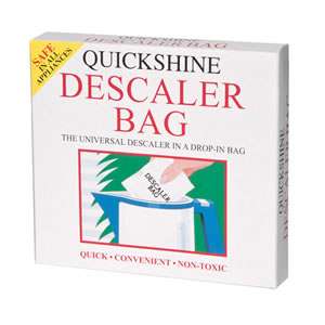 QUICKSHINE UNIVERSAL DESCALER 75g Drop In Bag Quick Convenient Non 