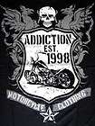 altre opzioni addiction motorcycle vintage shirt biker west coast cho