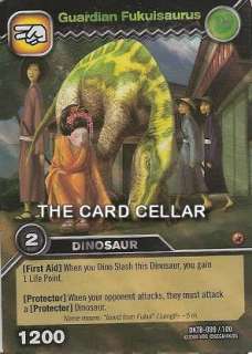 DINOSAUR KING CARD Guardian Fukuisaurus DKTB 099 / 100  