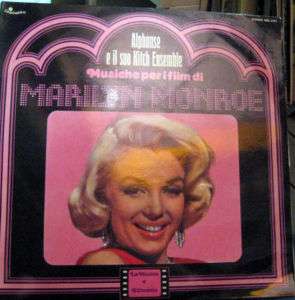 Alphonse e il suo kitch ensemble Marilyn Italia 1970  