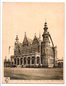 MILANO ESPOSIZIONE 1906 FOTO ORIGINALE PADIGLIONE EXPO  