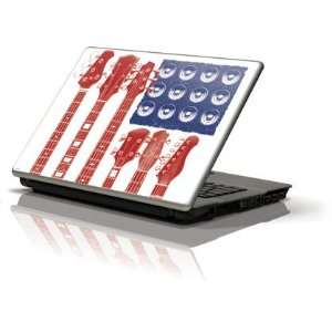  Patriotic Guitar Flag skin for Generic 12in Laptop (10.6in 