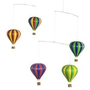 Farbenfroh und Wunderschön   Heißluftballon Mobile   mit 