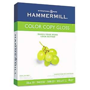  Hammermill® Color Copy Gloss Paper, 94 Brightness, 32lb 