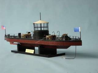 Monitor Limited 21 CivilWar Model Ship Museum Ironclad  