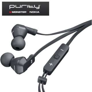   WH 902 BLACK PURITY HIGH DEFINITION WIRED HANDSFREE HEADSET BY MONSTER