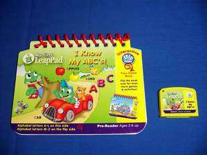 Leap Frog Pad My First LeapPad I KNOW MY ABCS Flip Bk  