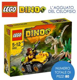 LEGO DINO LAGGUATO DEL CELOFISIO 5882  