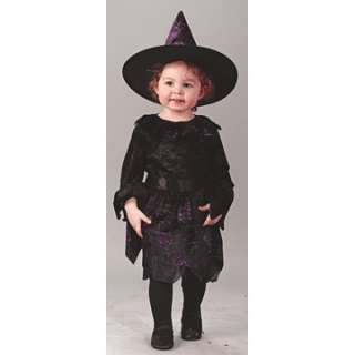 Toddler Glitter Spiderweb Witch Costume   Kids Witch Costumes 