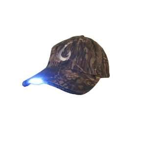   Hook Tree Bark Camo Hunting & Fishing Lighted Hat