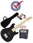Harmonia Thinbody Acoustic Electric Guitar Black Tuner items in 