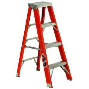  Louisville Ladder FS1304HD Fiberglass Step Ladder, 4 Feet 