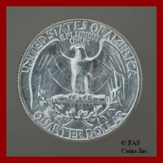 1964 (P) Choice BU Silver Washington Quarter US Coin  