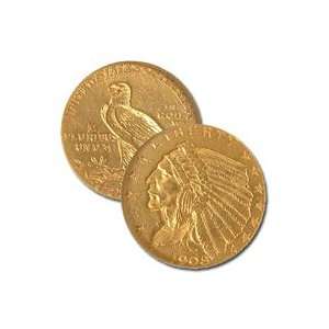  $5 Indian Gold 1908   1929   Uncirculated Toys & Games