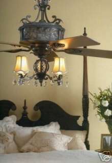 NEW 54 French country Elegant ceiling fan  