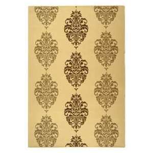   Courtyard CY27203001 Natural and Brown Country 2 x 37 Area Rug