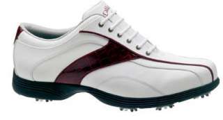 2011 Callaway Savory Womens Golf Shoes White/Candy Appl  