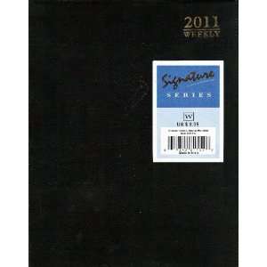  2011 Weekly Planner 8x10 Signature Series