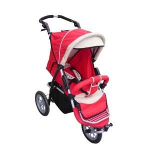  3 Wheel Baby Jogging Stroller 360 Swivel Front Sports 