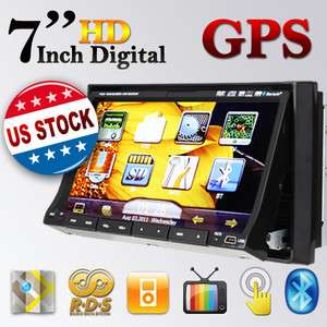 TOUCH SCREEN 7INCH INDASH CAR STEREO GPS NAVIGATION  