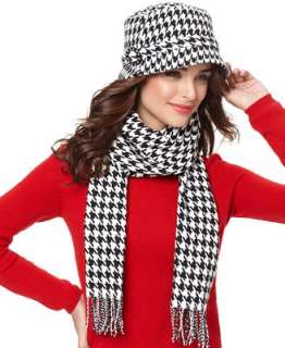 David & Young Scarf, Houndstooth Scarf
