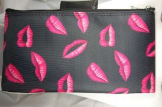 Lips Money/Cosmetic Bag 10 X 6 inches  