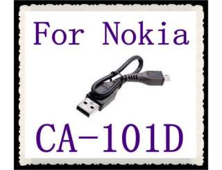 CA 101D USB Cable For Nokia X6​/C5/C3/C7/N81/5230/N85  