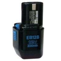 WE REBUILD YOUR 12 VOLT HITACHI BATTERY EB12B 320386  