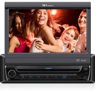 XO Vision X353 7 Inch In Dash Touch Screen DVD Receiver with Front USB