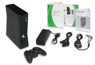 Console Xbox 360 Black Wireless Controller Xbox 360 Composite A/V 