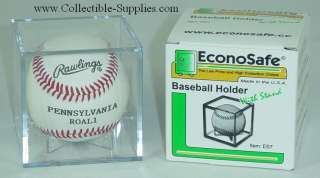 12 BASEBALL CUBES BALL SQUARE DISPLAY CUBE CASE SQUARES  