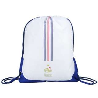 adidas France White World Cup 2010 Drawstring Backpack 884893762951 