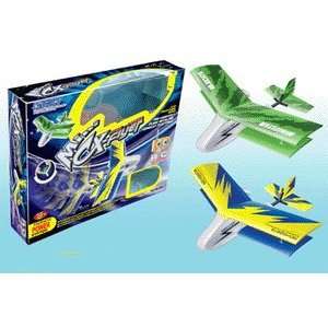 com Worlds Lightest RC Bi Plane Twin Wing R/C Micro Indoor Airplane 