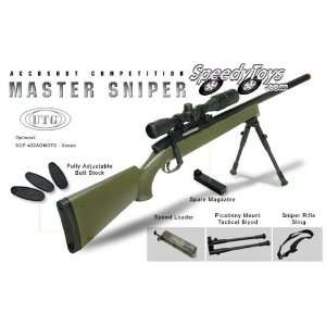   UTG OD Green Shadow Ops Airsoft Sniper Rifle MK96