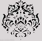 DAMASK STENCIL BROCADE fFLEXIBLE STENCILS BIG TEMPLATE NEW 12 X 12