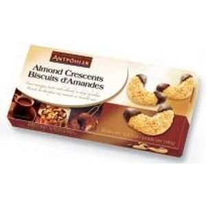 Dark Chocolate and Marzipan Almond Crescent Cookies   3.52oz  
