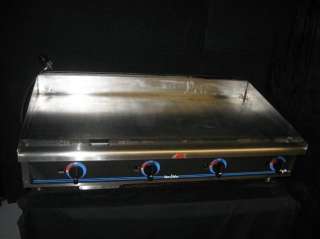 Star Max Commercial Stainless Steel Counter Top Propane Gas Griddle 