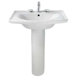 American Standard 0404.800.222 Tropic Grande Pedestal Sink 