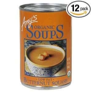 Amys Organic Butternut Squash Soup, 14.1 Ounces (Pack of 12)